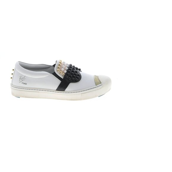 Fendi sneakers, EU 41 / US 11, Karl Lagerfeld Karlito studded low top sneakers! - Picture 7 of 7
